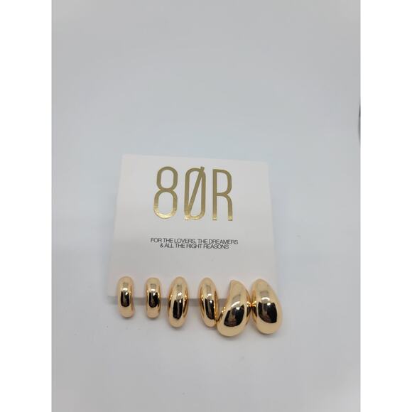 8 Other Reasons Earrings Hoop Set - Picture 9 of 11